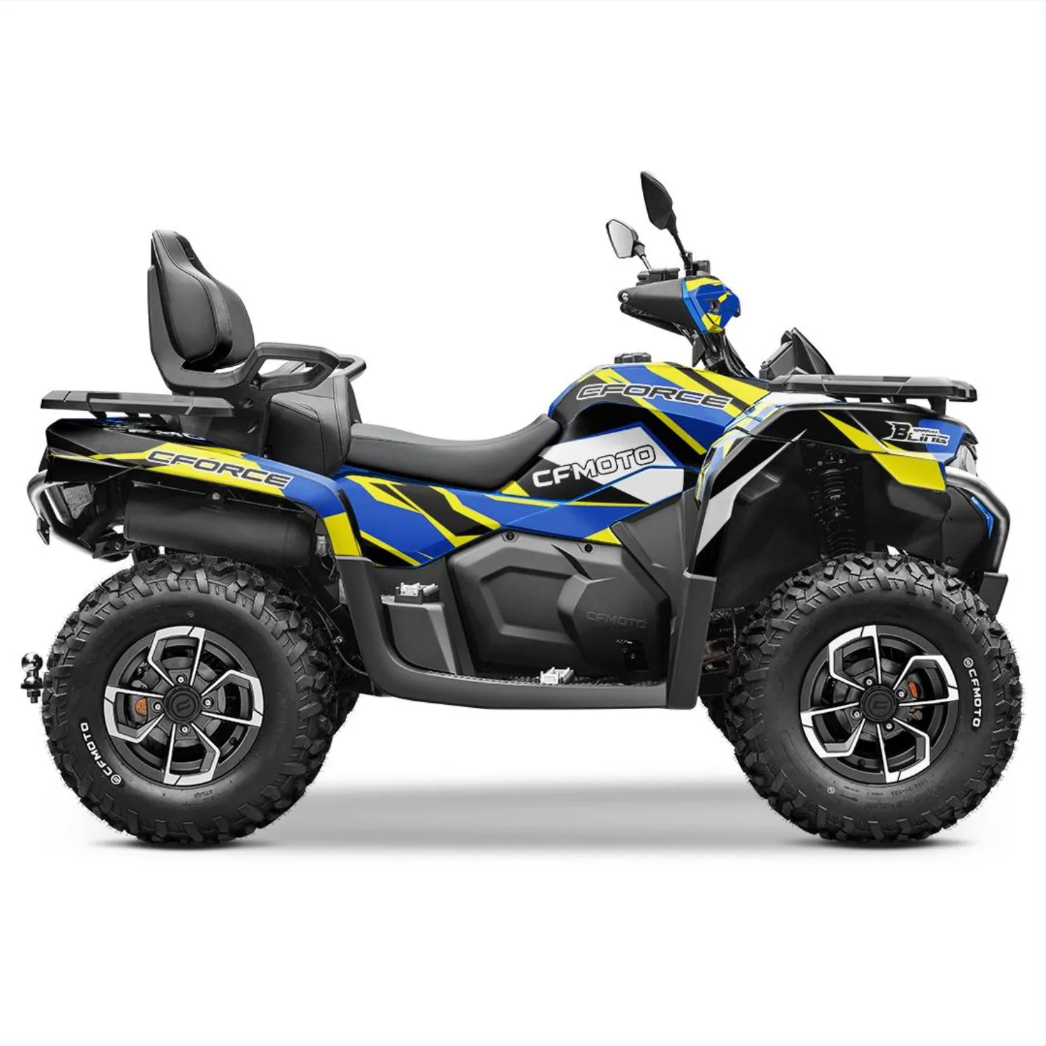 Motorcycle Body Fairing Sticker Decal Protective Quads / Atv 4x4 Full Graphic Kit For CFMOTO CFORCE 600 625 2020-2024 Design-1