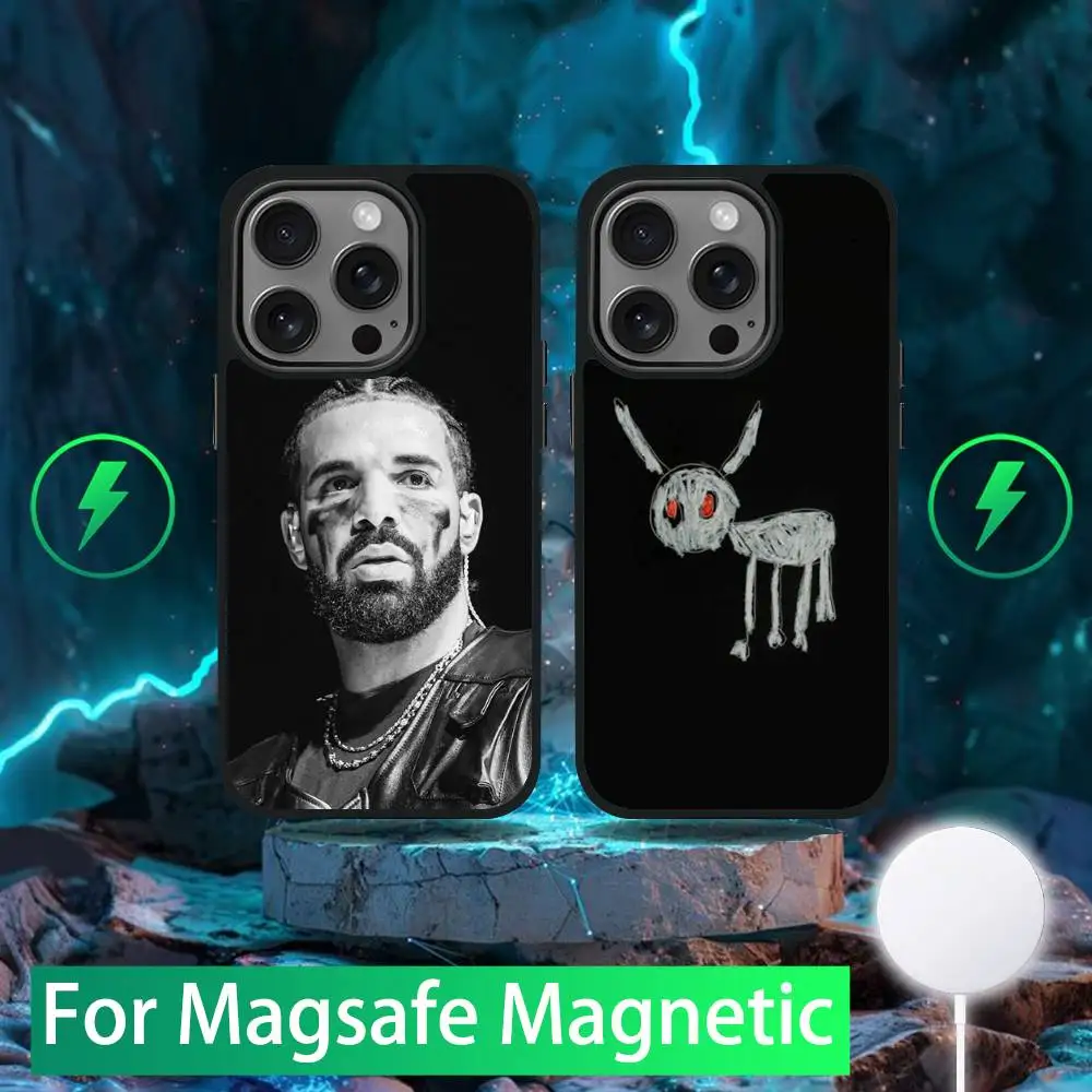 

Rapper D-Drake Phone Case For iPhone 16,15,14,13,12,11,Pro,Max,Plus,Mini,SE New Magsafe Magnetic Wireless Charging