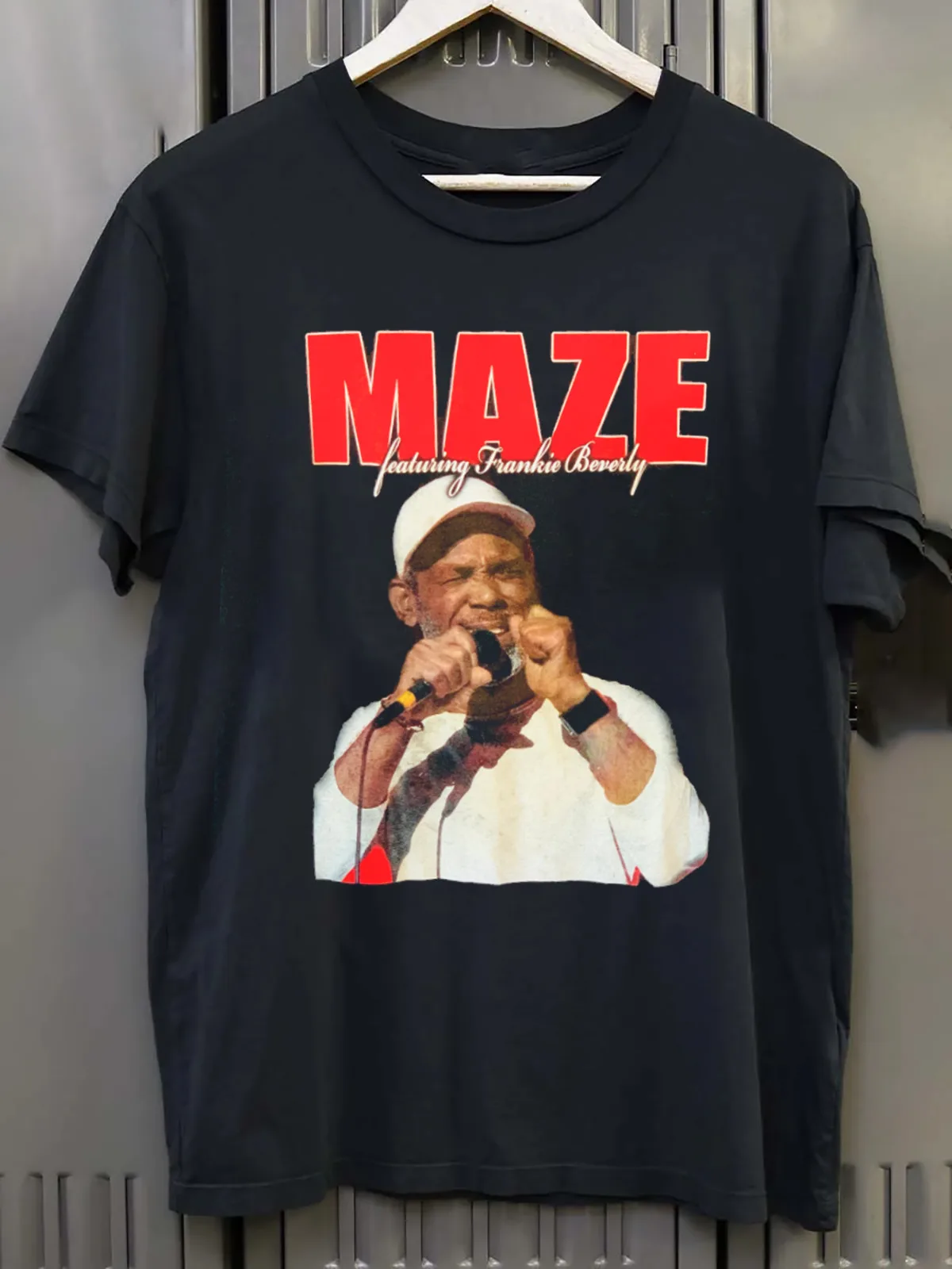 Frankie Beverly and Maze Shirt Gift For Fan Black All Size Shirt VC1061