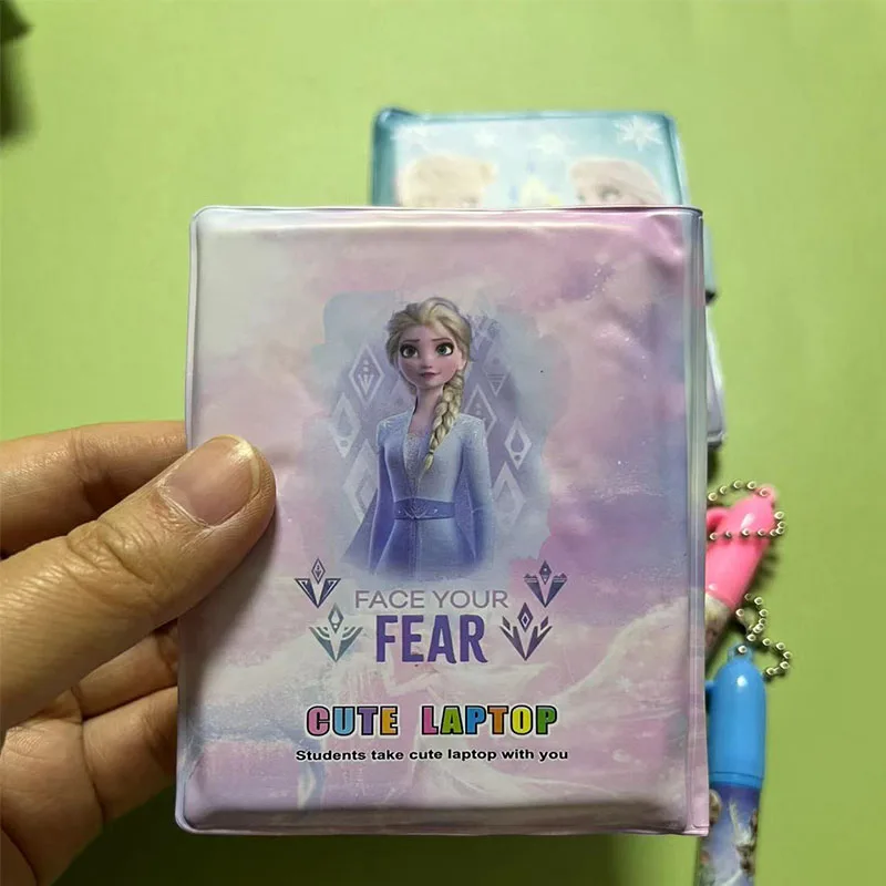 Anime Frozen Elsa Notebook Ballpoint Pen Cartoon Notepad To Do List Planner Stationery Set School Supplie Back To School Gift