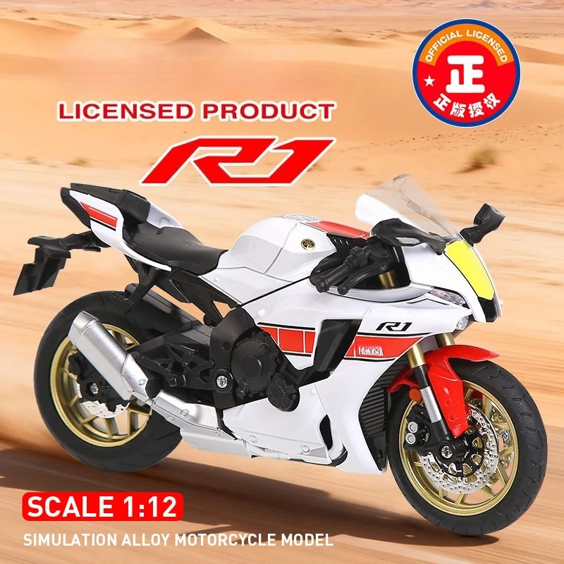 1:9 R1 Motorfiets Model Speelgoed Legering Diecast Simulatie Modellen Motor Cycle Collectie Decoratie Jongens Speelgoed Gift