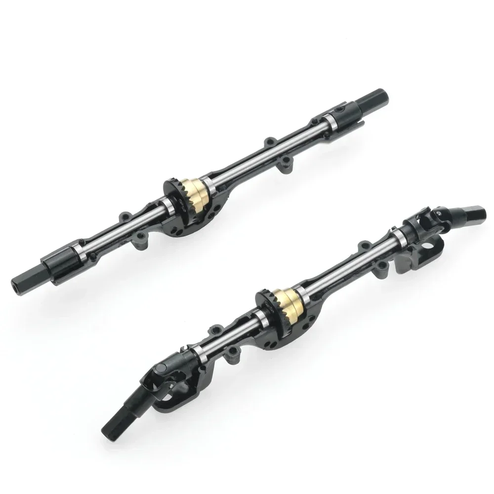 

for WPL C14 C24 Metal Differential Front Middle Rear Axle Steel Gear Drive Shaft 1/16 RC Car Upgrade Parts