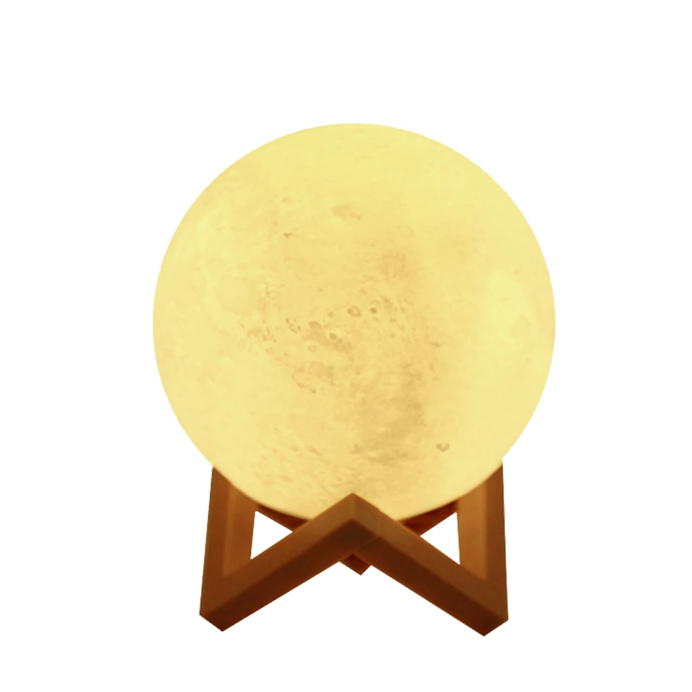 LED Night Light 3D Print Moon Lamp Battery Color Change 3D Light Touch Moon Lamp Children's Lights Night Lamp for Home