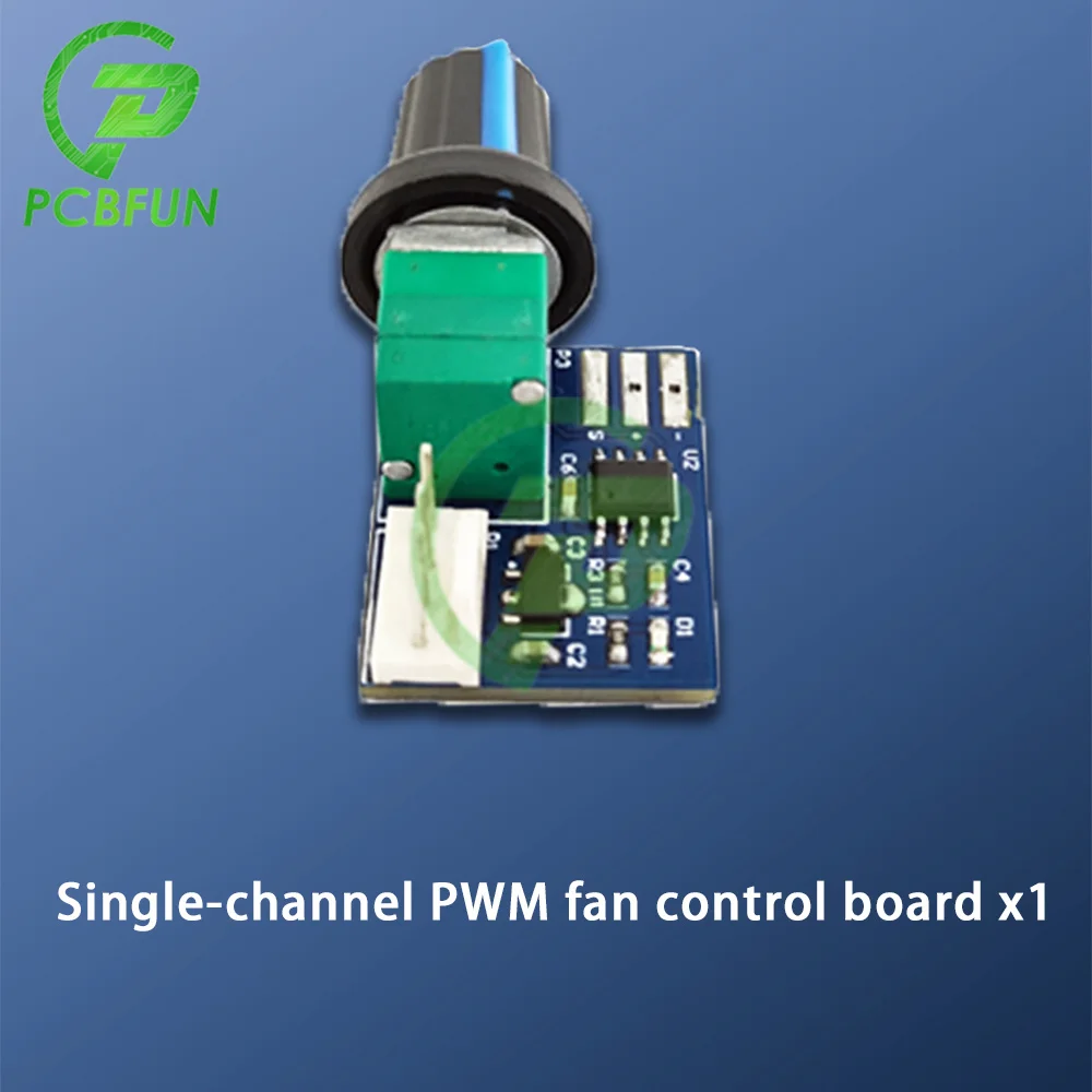 12V PWM DC Motor Speed Controller Module Single Channel Fan Speed Regulator Control Governor Switch 25KHZ