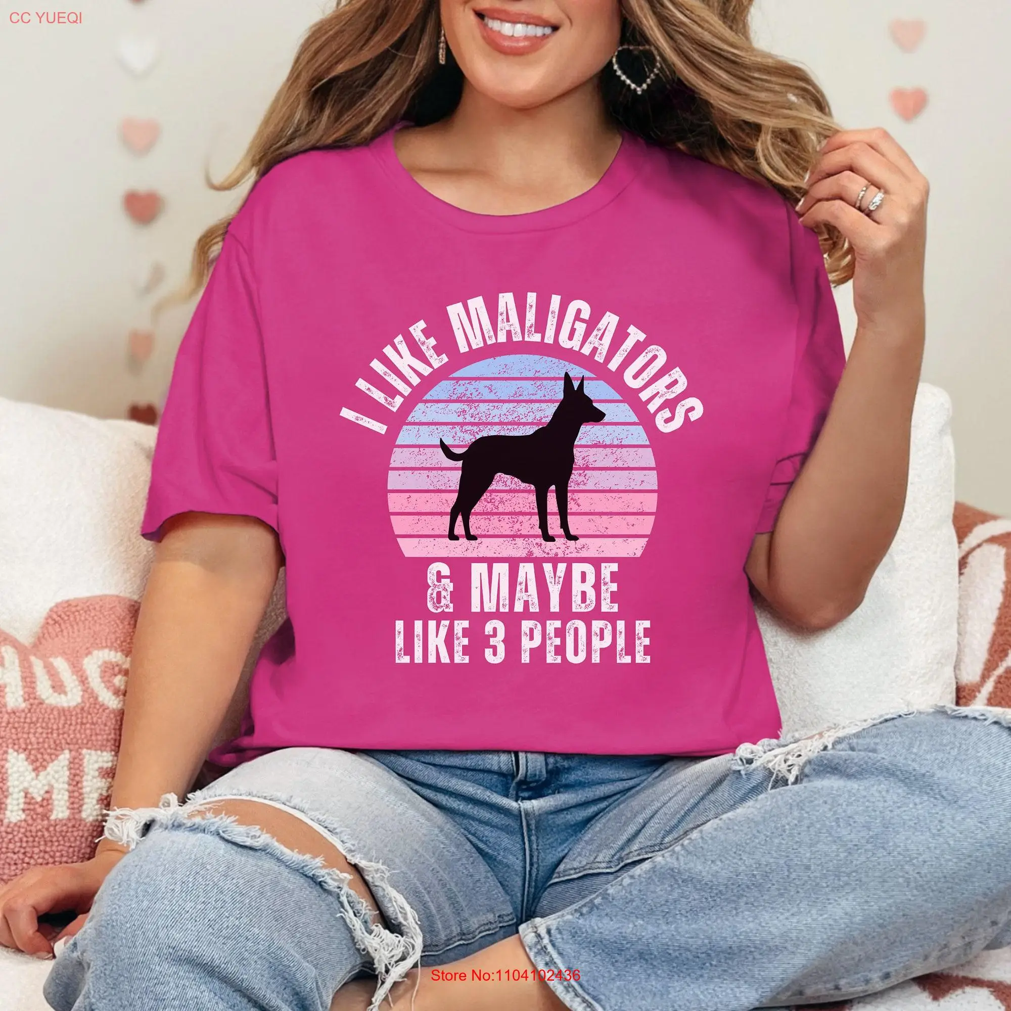 Funny Working Dog T Shirt for Trainer Belgian Malinois Shutzhund Sport Bite Work long or short sleeves