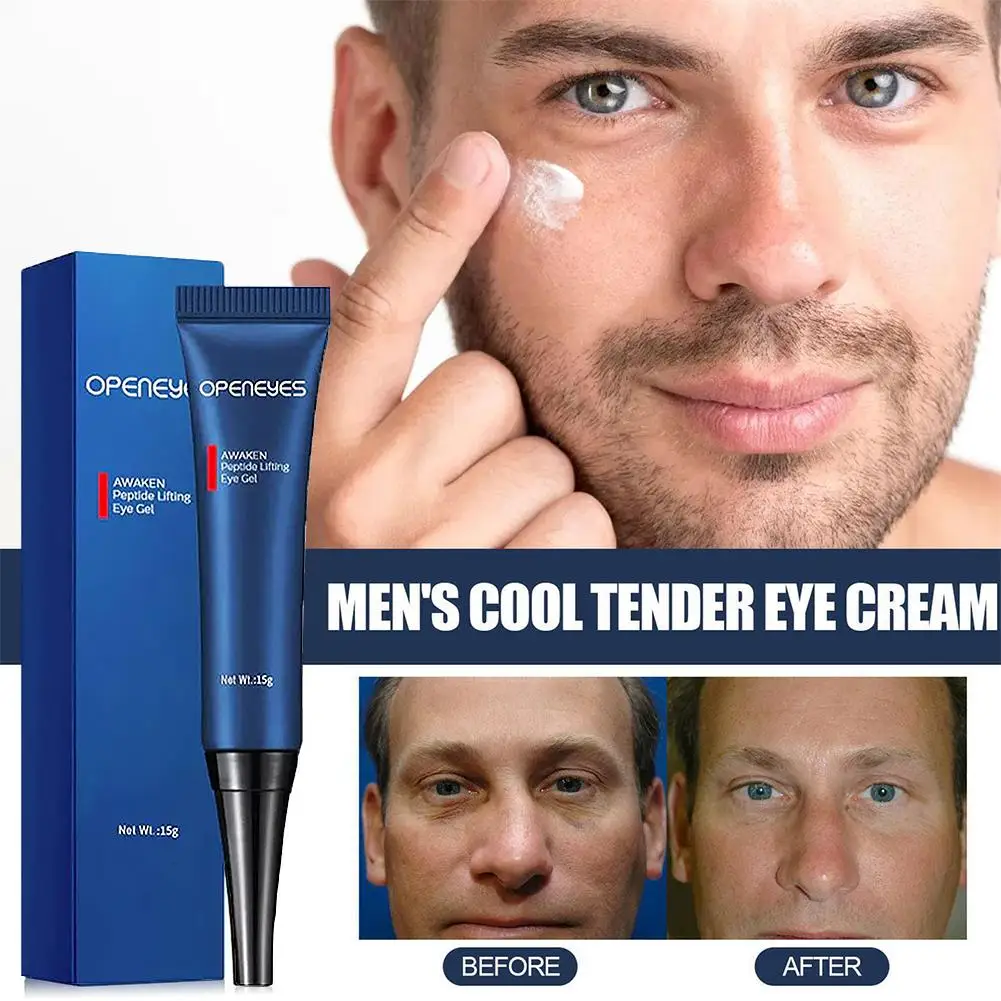 1/3/5 Stuks Openeyes Ontwaken Peptide Lifting Eye Gel Mannen Oogcrème Hydraterende Onder Oogcrème Voor Donkere Cirkel Wallen Fijne Lijntjes