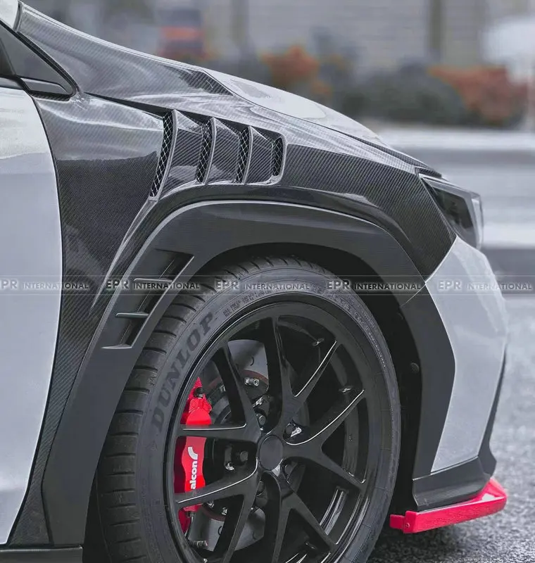 （アメリカ国内）スバル WRX VBH EPA フロントフェンダー 左右、EPAスタイルフロントフェンダー、自動車外装改造