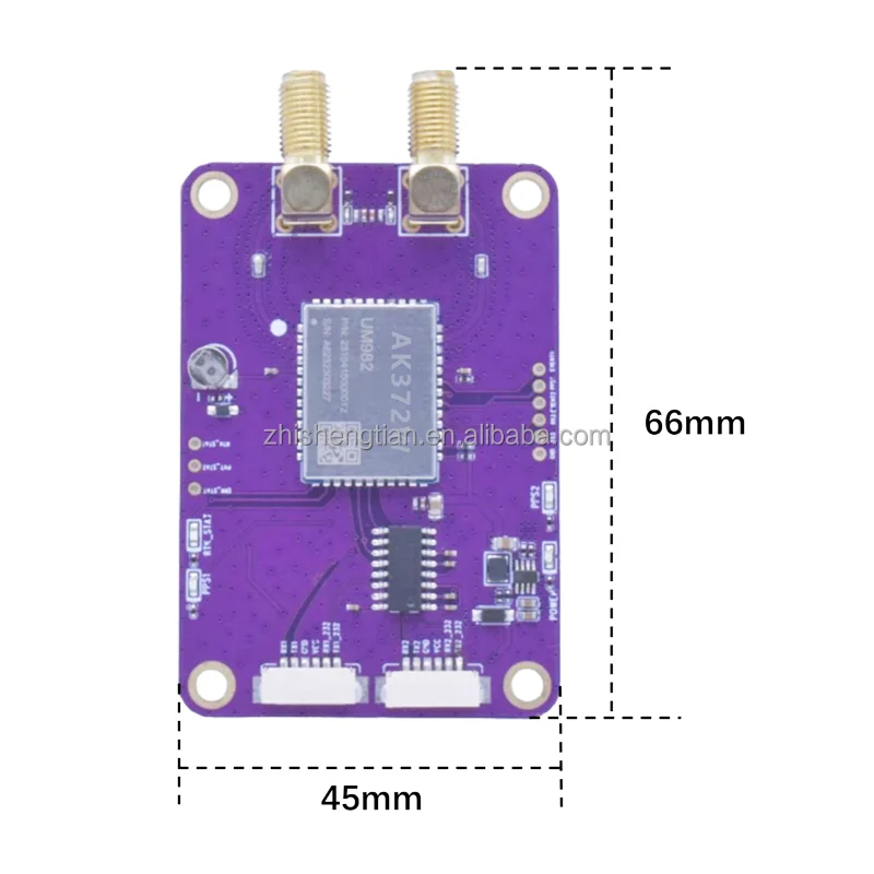 Used for Autopilo GNSS Full System Full Frequency RTK Positioning and Dual Antenna Orientation Solution UM982 Module