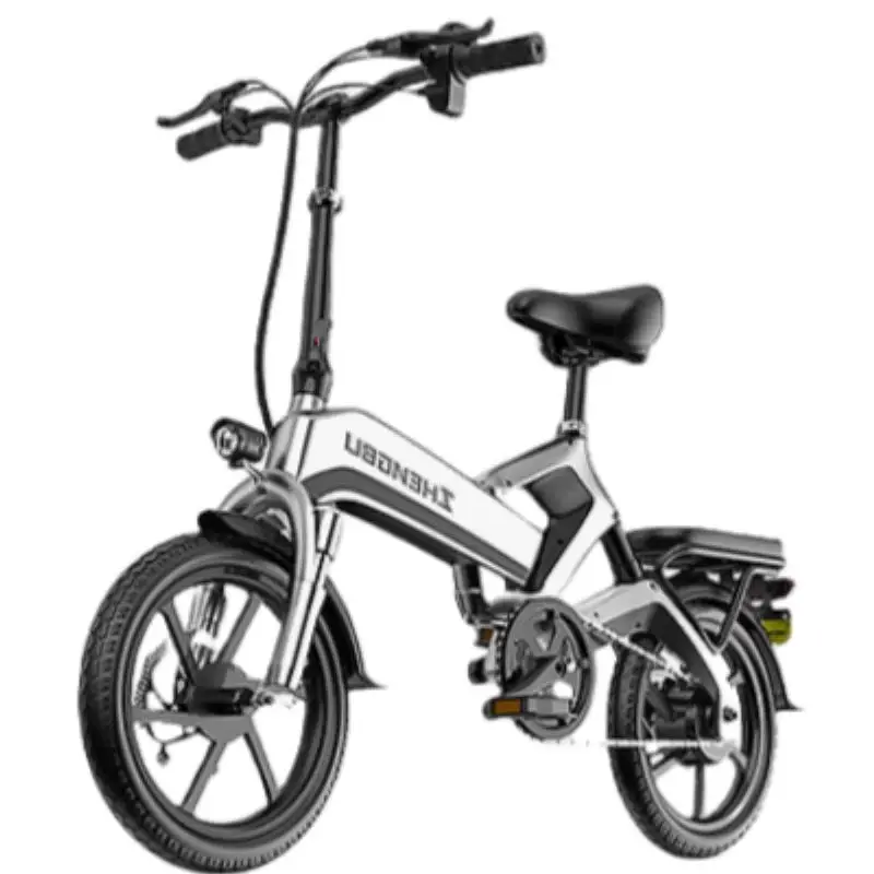 

20 Inch Folding Electric Bicycle 48V 400W 10/14AH Powerful Long Distance 100KM Adult Men's Women Electric Bike Removable Battery