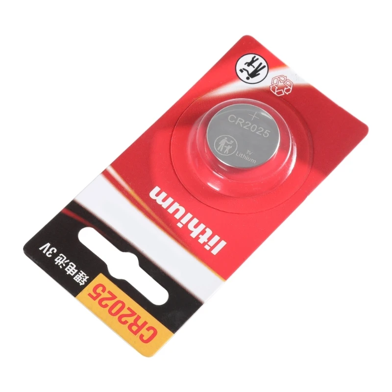 CR2025 Coin Cell Battery 3V Single Pack, Lithium Button Cell for