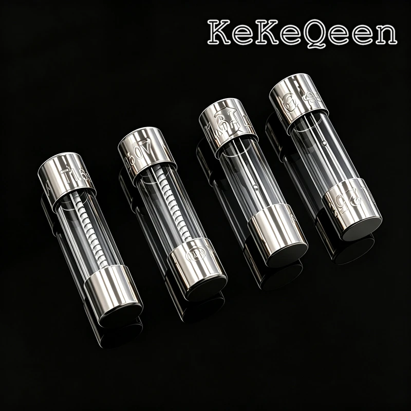 Original New 5*20mm 250V T1.6A 250V Slow Glass Tube Fuse 5X20mm 1.6A 1600mA Time-Lag Glass Fuse