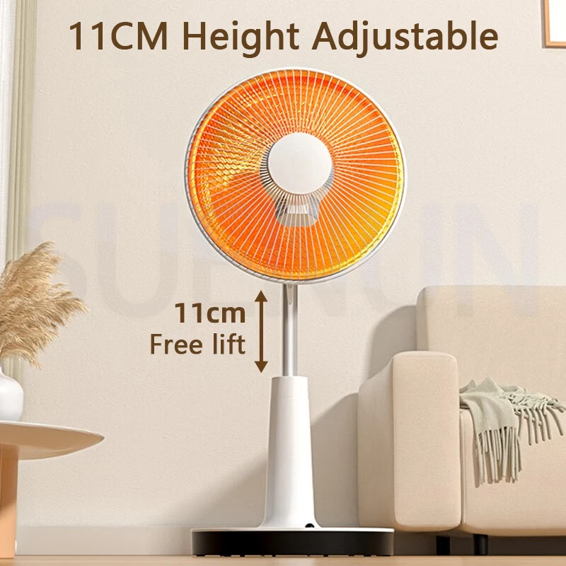 Elektrische Kachel Verticale Huishoudelijke Kleine Zonneverwarmer Energiebesparende Snelle Verwarming Kleine Oven Elektrische Verwarmer.