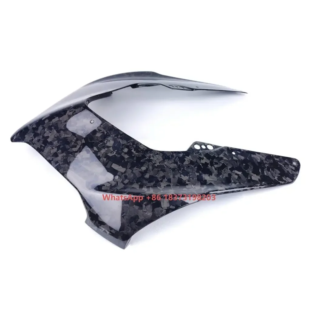 100% 3K Full Carbon Fiber Motorcycle Body Parts for DUCATI PANIGALE V4 / V4S /V4R 2018- 2022 Bigger Front Fairing Kit 2022