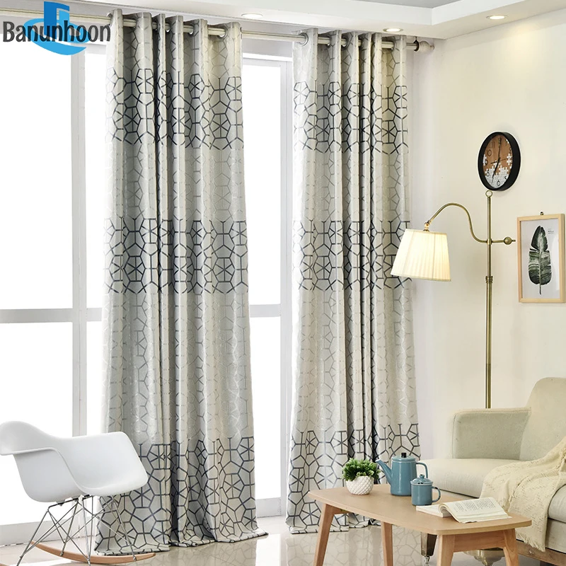 Blackout Cortina New Cationic Thick Treatments Double-sided Curtains Finished Living Room Bedroom Water Cube Drapes