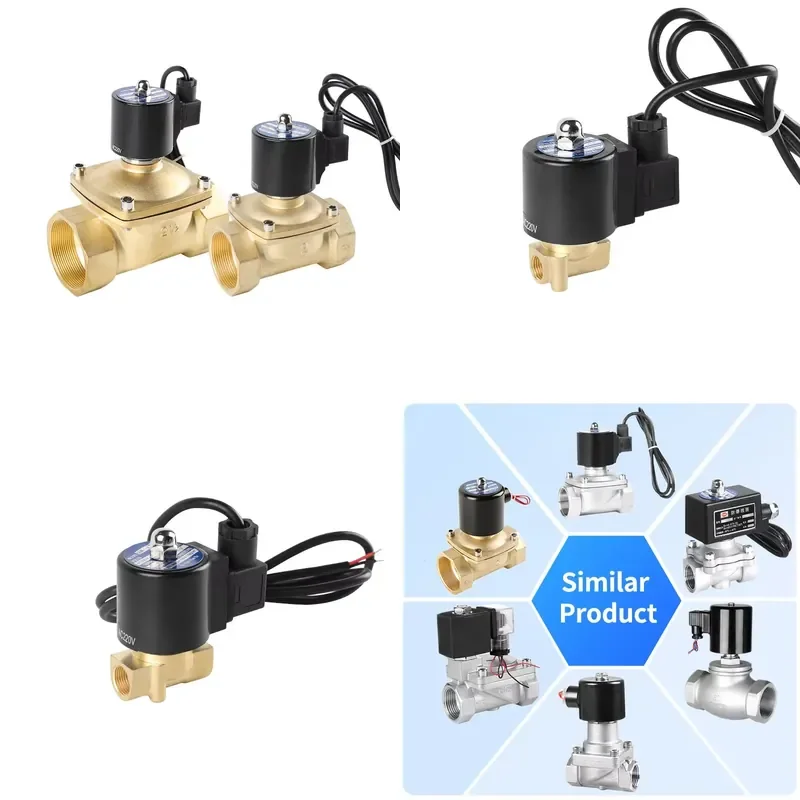 DN25 1inch Electric Ball Valve Two-way Stainless Steel Ball Sealed Coil Safe Non-leaking Solenoid Control Valve Underwater