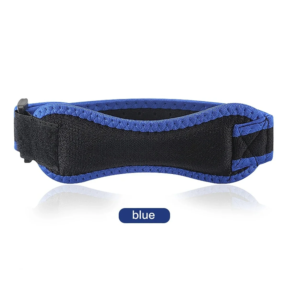 1 قطعة الركبة الرضفة وتر الركبة دعم Strape هدفين قابل للتعديل امتصاص الصدمات ضغط الركبة وسادة كم لكرة السلة #6