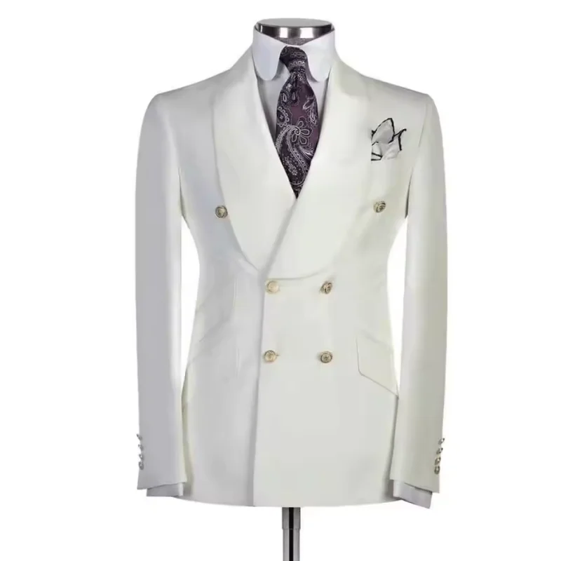 

1-piece men's smoking jacket, double breasted shawl, slim fit suit jacket, dance party, wedding, business jacket