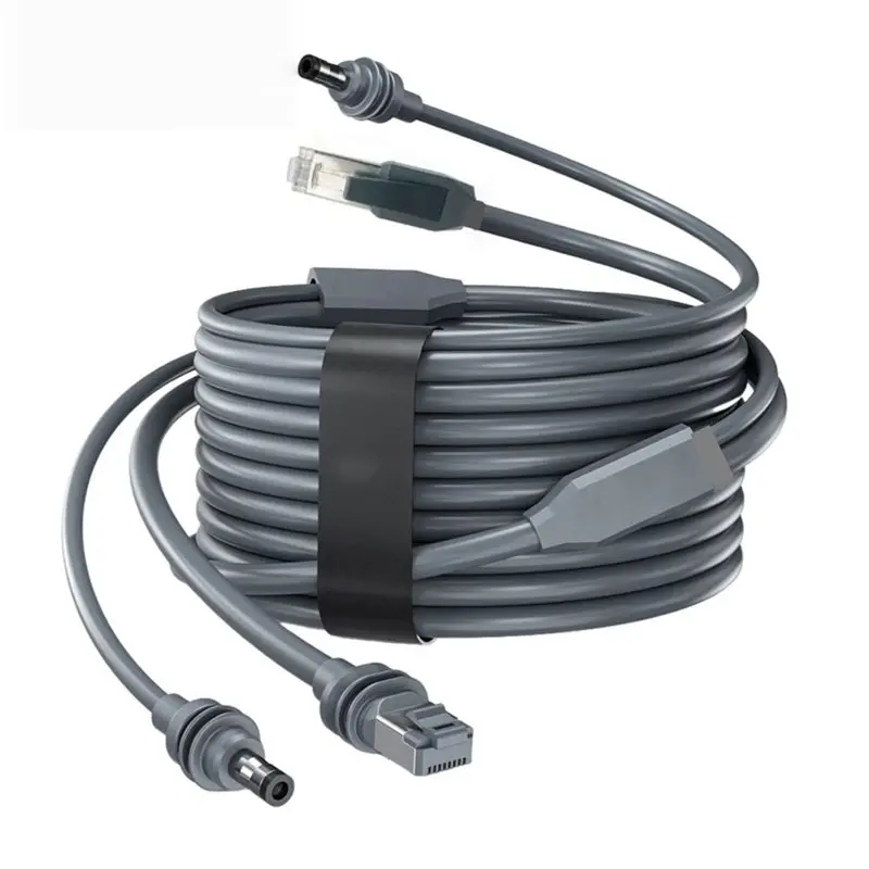 

B63B-For Starlink Mini 2 In1 Cable DC To RJ45 Ethernet Male Female Cable 5A Fast Charging Cable Speed Waterproof Cable