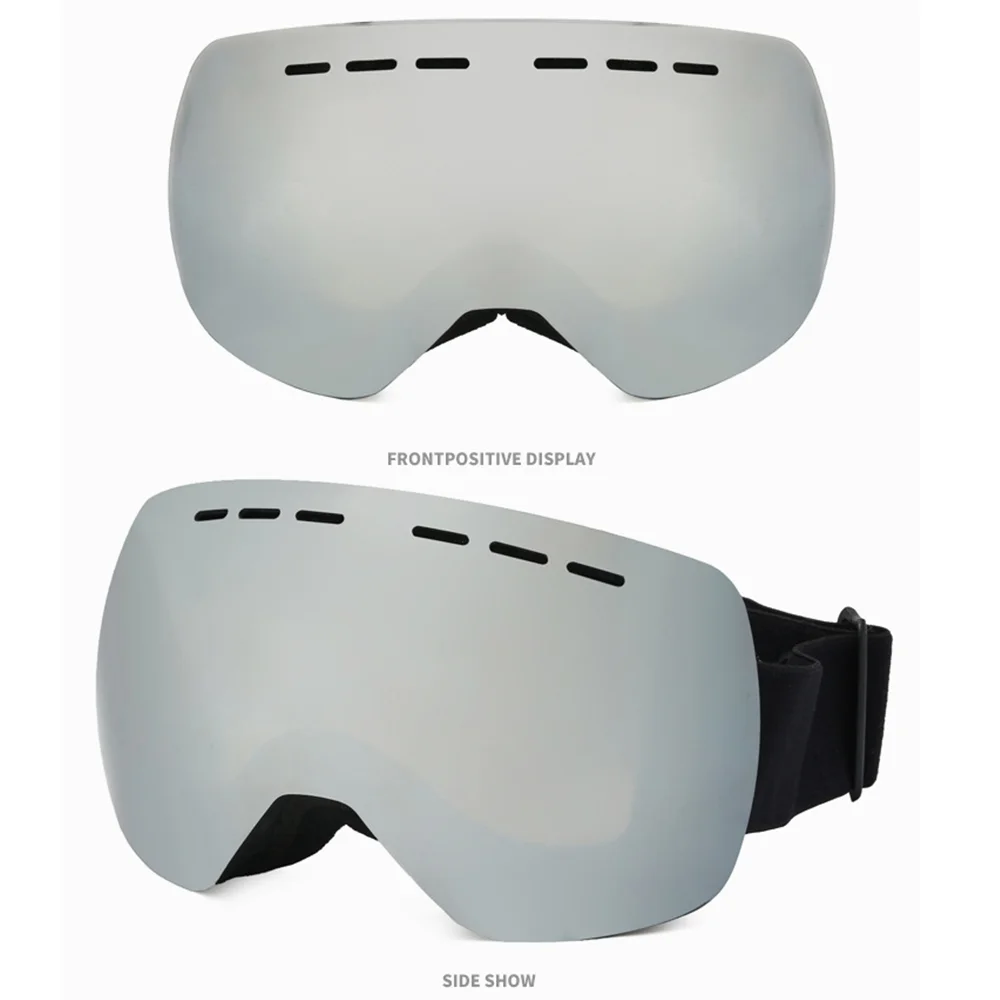 

Новые мужские лыжные очки с двойными линзами, защита от запотевания, UV400, для сноуборда, снегохода, активного отдыха и спорта