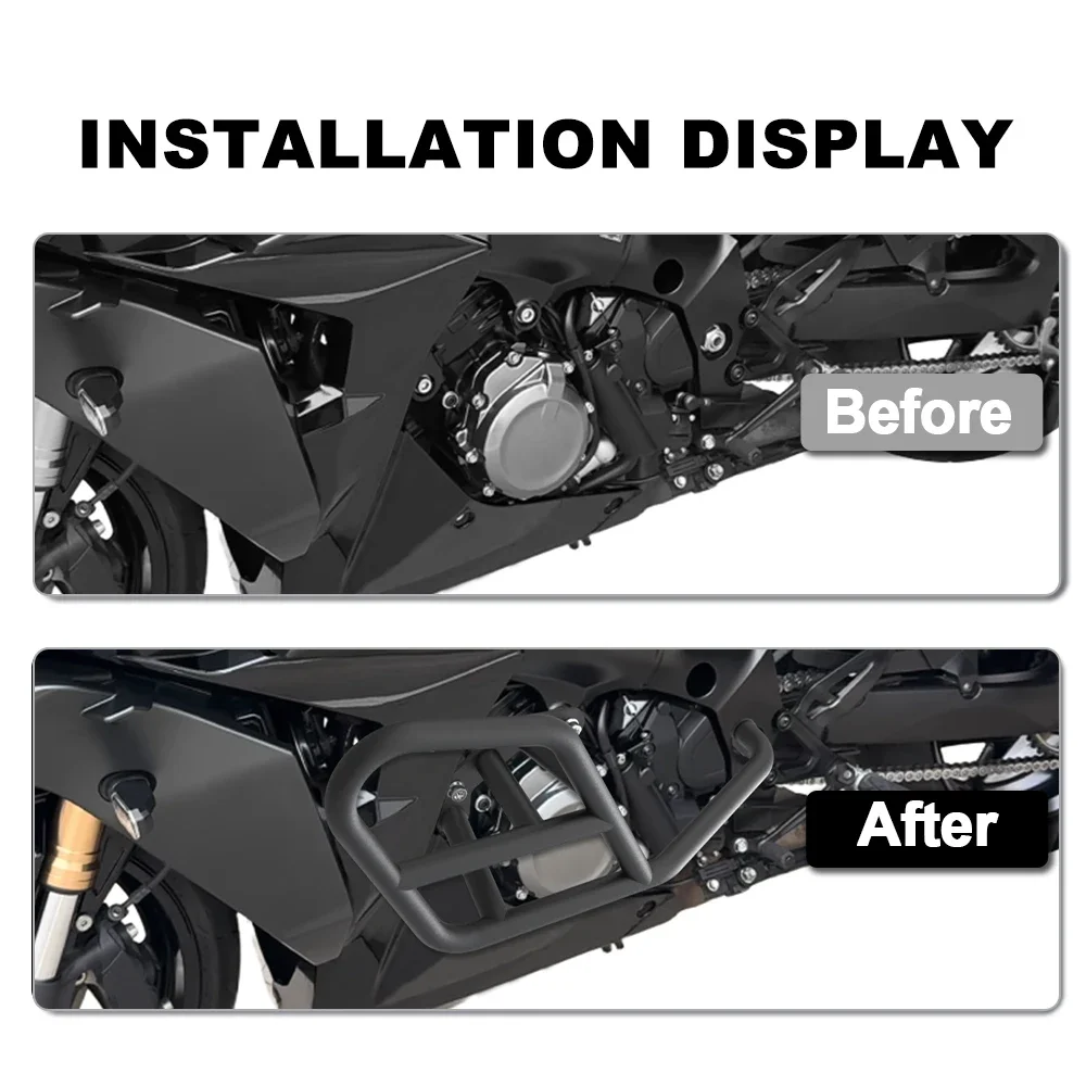 Crash Cages Motorcycle Crash Bars GSX-S1000 2016-2026 GSX-S 1000GT/GSX-S1000GT For Suzuki