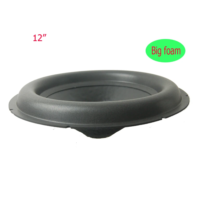 2 sztuk/partia 12 Cal 3000 watów mocny Subwoofer papierowy stożek 305mm 50mm otwór czerwony duży piankowy głośnik akcesoria