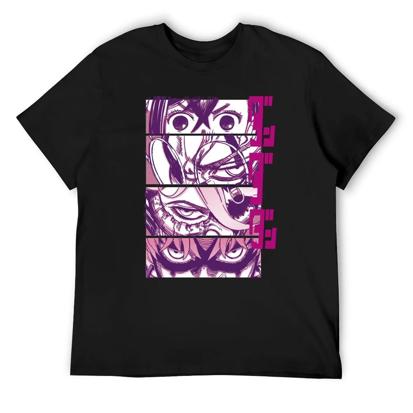 

Dandadan Anime Eyes w/ Kanji - Magenta Pop T-Shirt