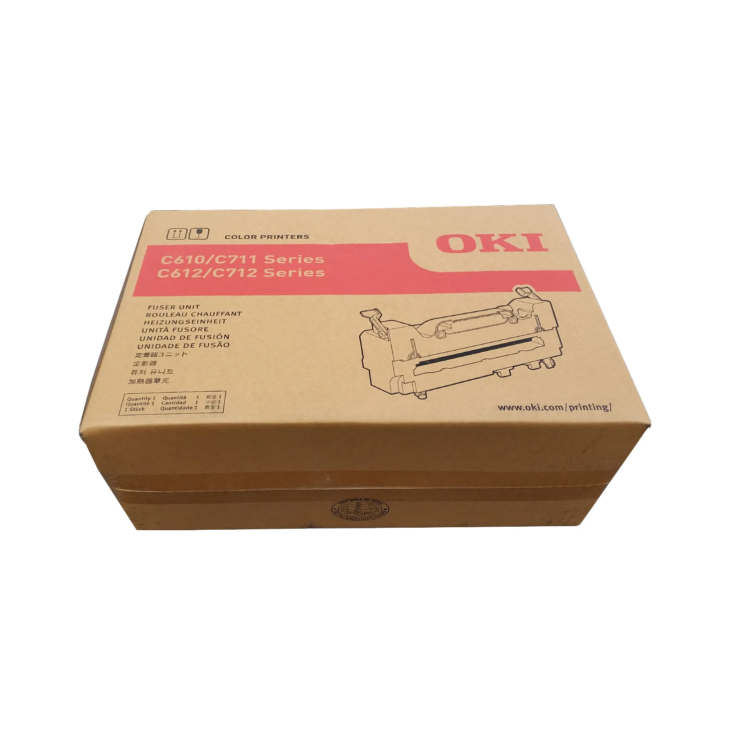 Imagem -02 - Nova Original do Fusor para Oki C610 C612 C711 C712 44289103 44289101 Unidade