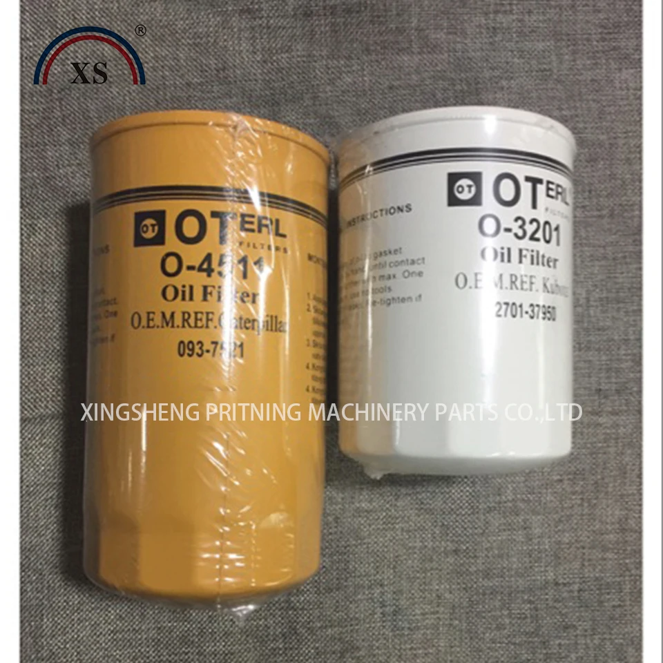 1 Set Komori  oil Filter 3Z0-2600-34I 3Z0260034I F-100 3Z0-2600-35I 3Z026035I S-150 HIGH QUALITY PRINTING MACHINE PARTS XL105