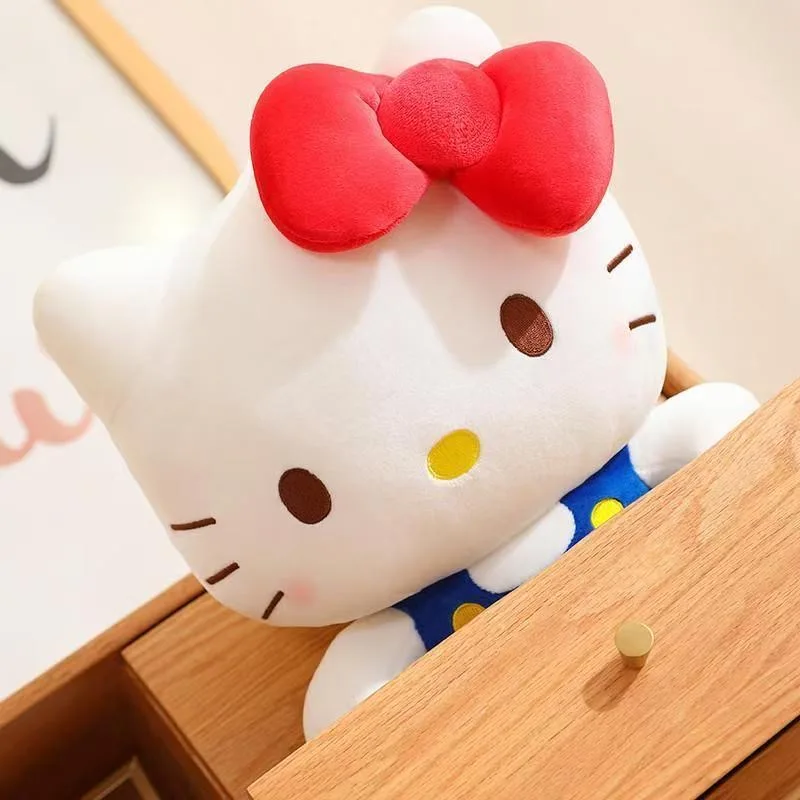 Hello Kitty Plush Toy Sanrio Plushie Doll Kawaii Hello Kitty Stuffed Animals Hello Kitty Cushion Sofa Pillow Home Decor Kid Gift