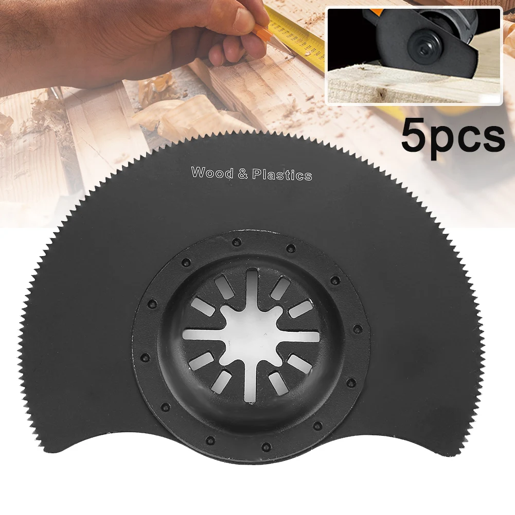 C5 5pcs Multifunctional Trimmer Tool Circular Saw Blades Oscillating Multi Tool Accessories Set Carpentry For Repairing Cutting