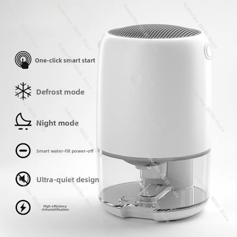 Dehumidifier Silent Household Small Dehumidifier Indoor Moisture-Proof Dryer Bedroom Air Purifier Dehumidifier