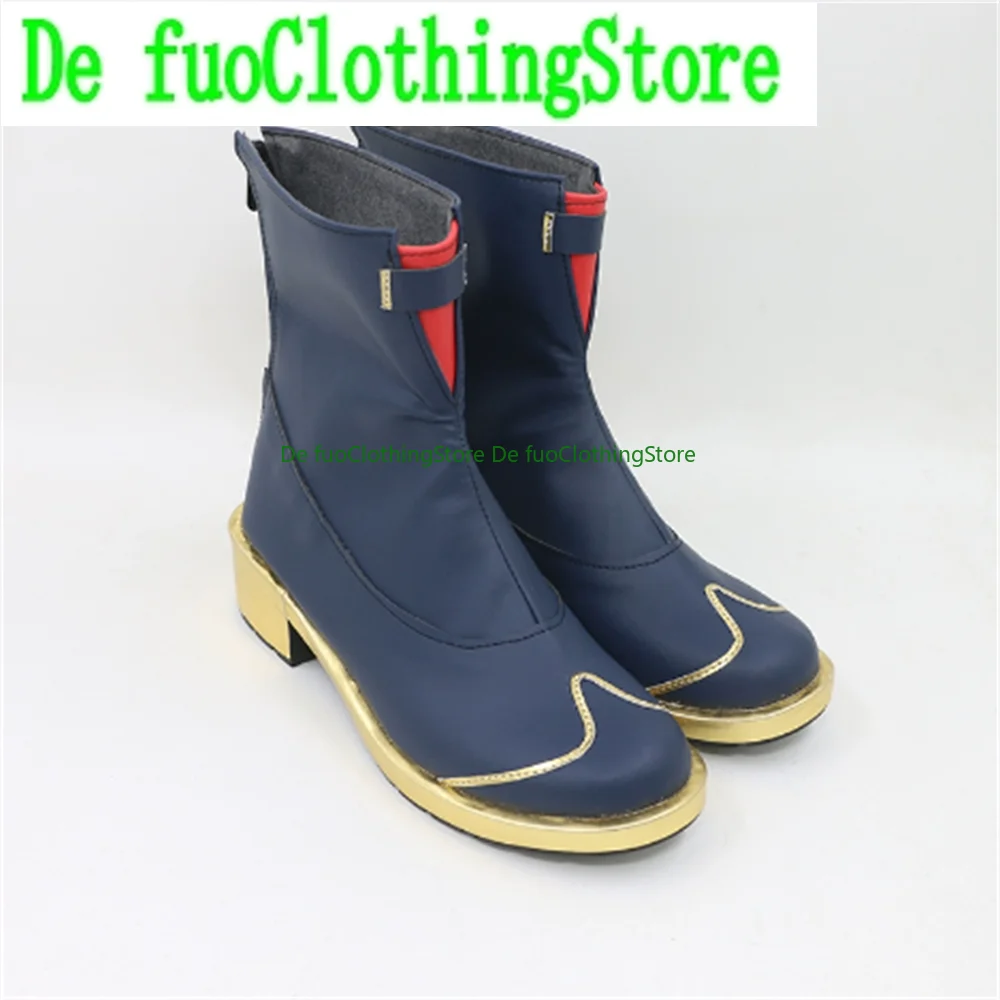 

Jolyne Cujoh Cosplay Boots Game PU Leather Footwear for Animation Expo Halloween Stage Performance Role Play Gear