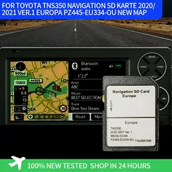 FOR Toyota SD Card TNS350 Navigation SD Karte 2020/2021 Ver.1 Europa PZ445-EU334-OU GPS SD Card New Map