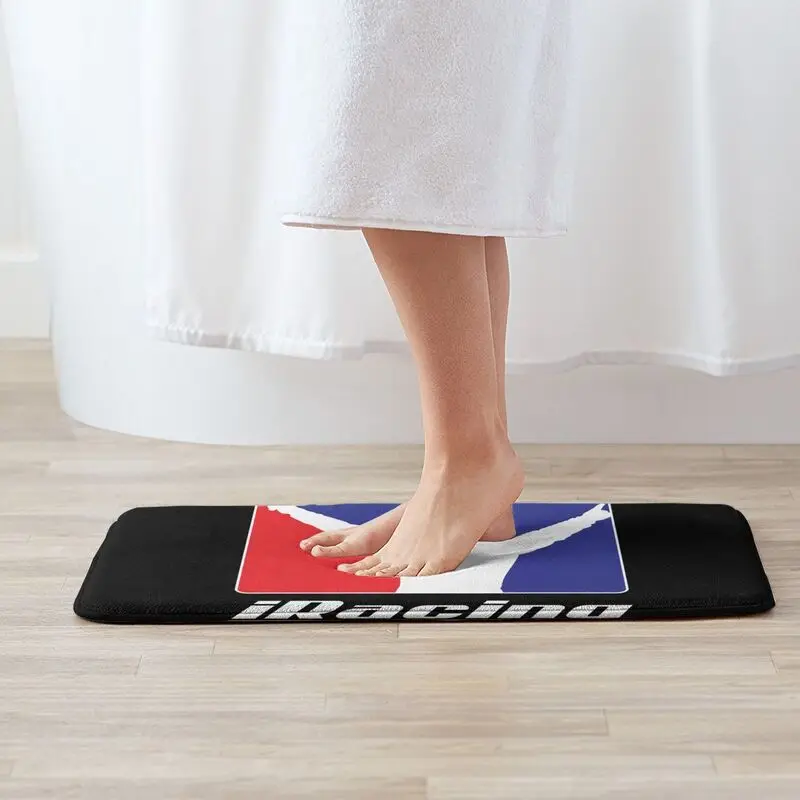 New World Of Outlaws Iracing Team Fan Racing Mat Rug Carpet Tapis Bedside Beautiful Home Decor Bath Floor Mat