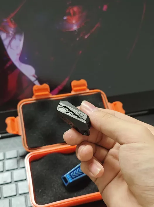 Pod 2.0 Stainless Steel Mechanical Crisp Sound Push Slider 01 EDC Fidget Spinner Stress Relief Toy