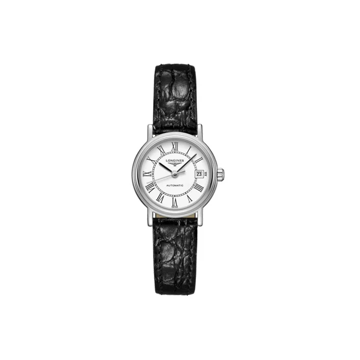 LONGINES Fashion Collection Automatic Mechanical Movement Date Display Women's Watch 25.5mm White Dial L4.321.4.11.2