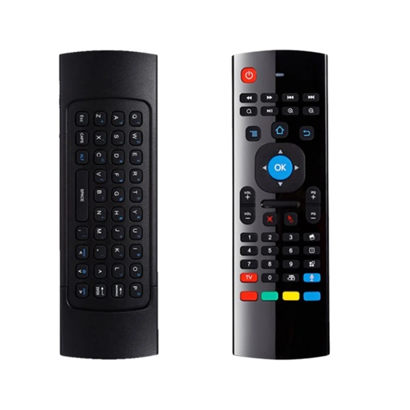 MX3 Fly Air Mouse Smart Voice Remote Control 2,4G Беспроводная клавиатура для ТВ-приставки Android Mecool H96 Max X96 Mini Mi Box