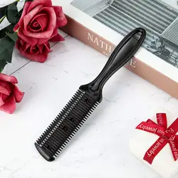 Speciality Hair Cutting Comb Hair Brushes With Razor Blades Hair Trimmer Cutting Thinning Tool Styling Barber Cutter Accessory