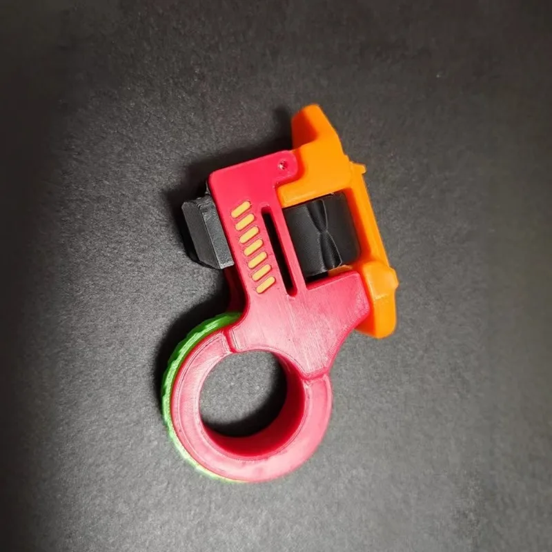 Rolo magnético, cartão de pressão, anel de parágrafo, catraca, pistola de ejeção, edc, alívio do estresse, brinquedo, controle deslizante mecânico, placa de empurrar