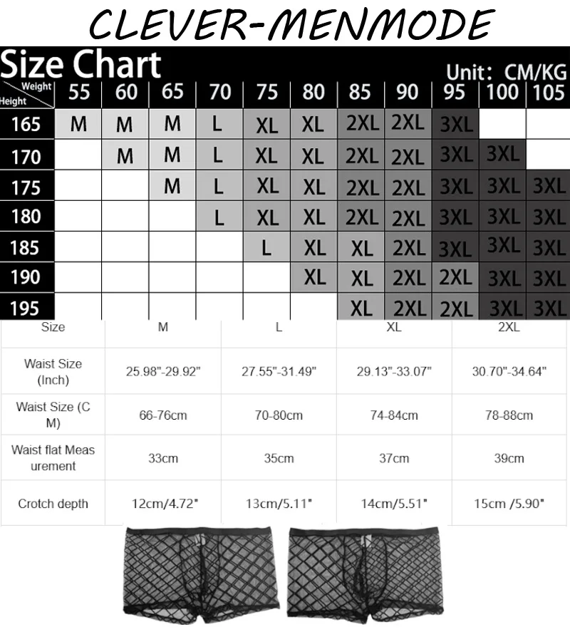 Men's Sexy Transparent Lace Panties Fishnet Sheer Boxer Shorts Breathable Low Rise Lingerie Exotic Costume Mesh Outfit image 3
