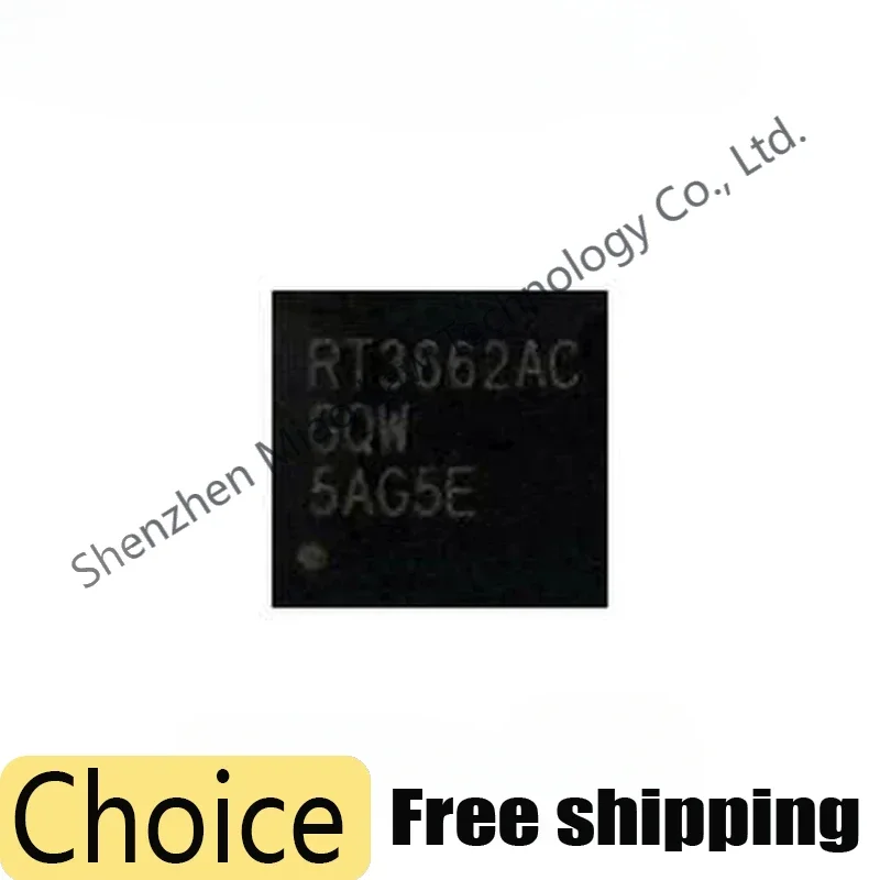 

5pcs/Lot 100% New RT3662ACGQW QFN-40 Switching Power Supply Chip RT3662AC Integrated Circuit