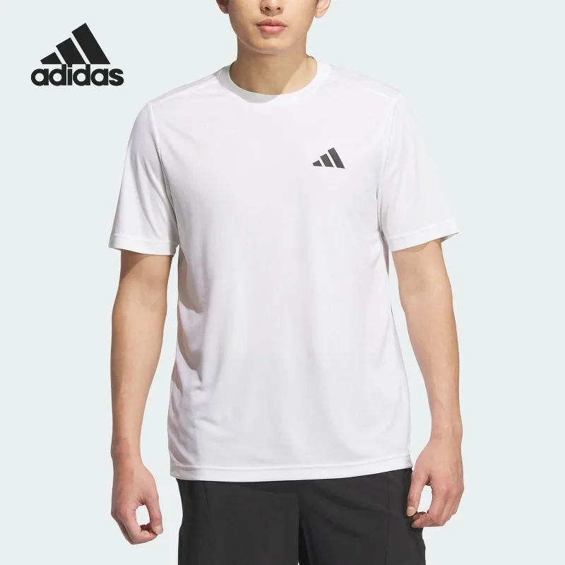 AdidasD2M PLAIN Men's Classic Fitness Breathable Sports Short Sleeve KA8339