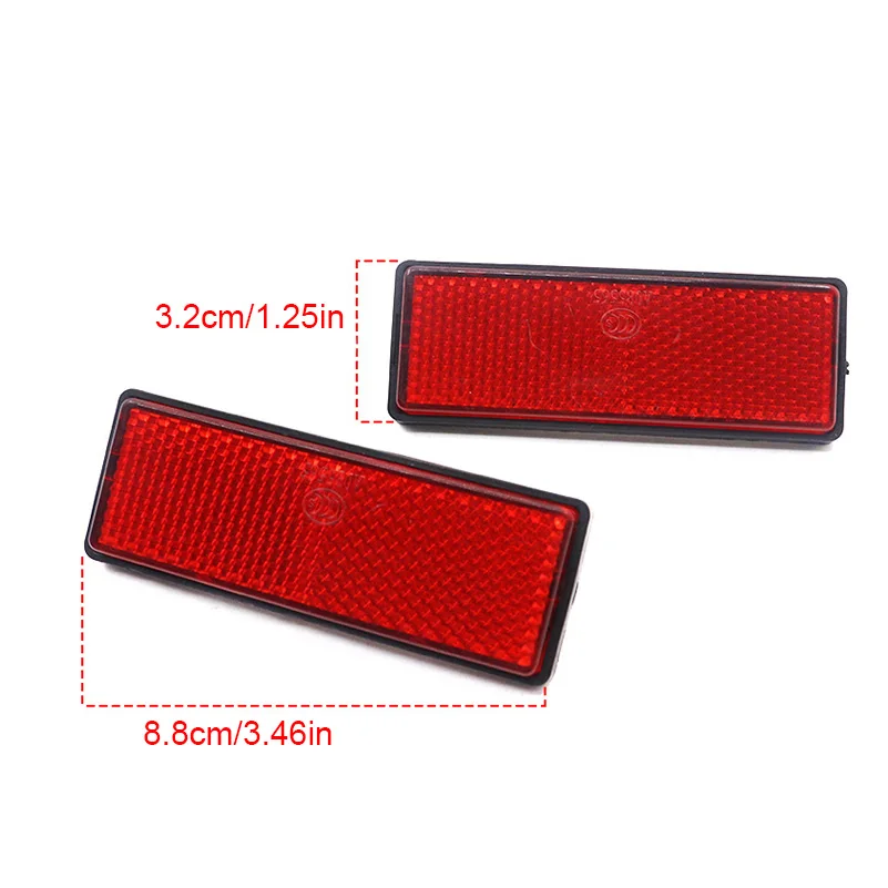 Car Open Reflective Stickers Auto Door Warning Mark Notice  Reflector Strips Reflectante Car-styling Reflex Safety Mark