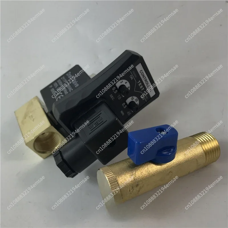 Brass 4-point Electronic Timing Drain Valve Automatic Split-body Solenoid Valve Best-Nr.0200AC220V