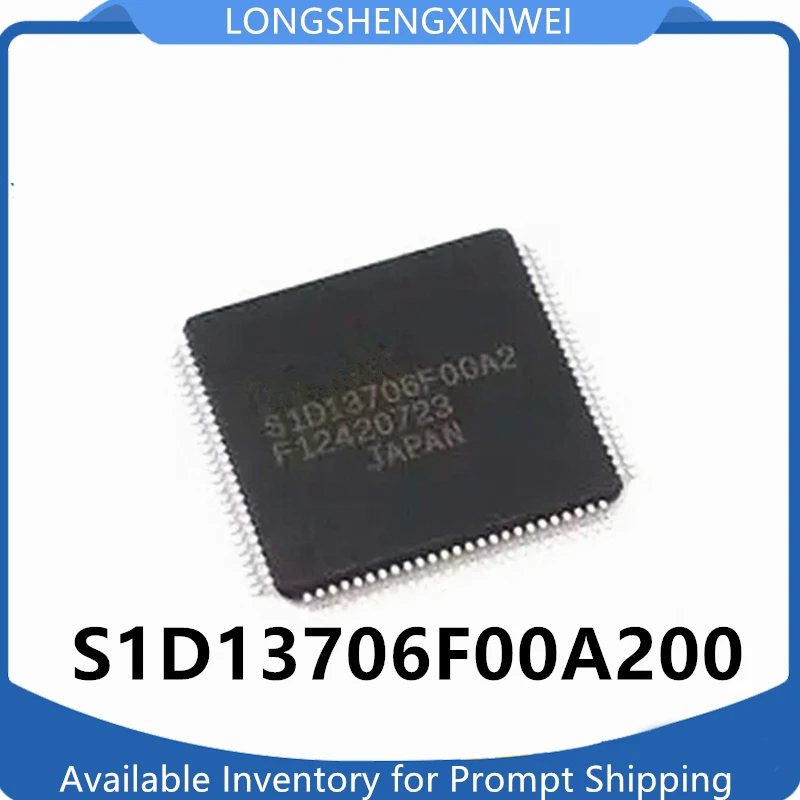 1PCS S1D13706F00A2 S1D13706F00A200 Encapsulated QFP100 Spot LCD Controller