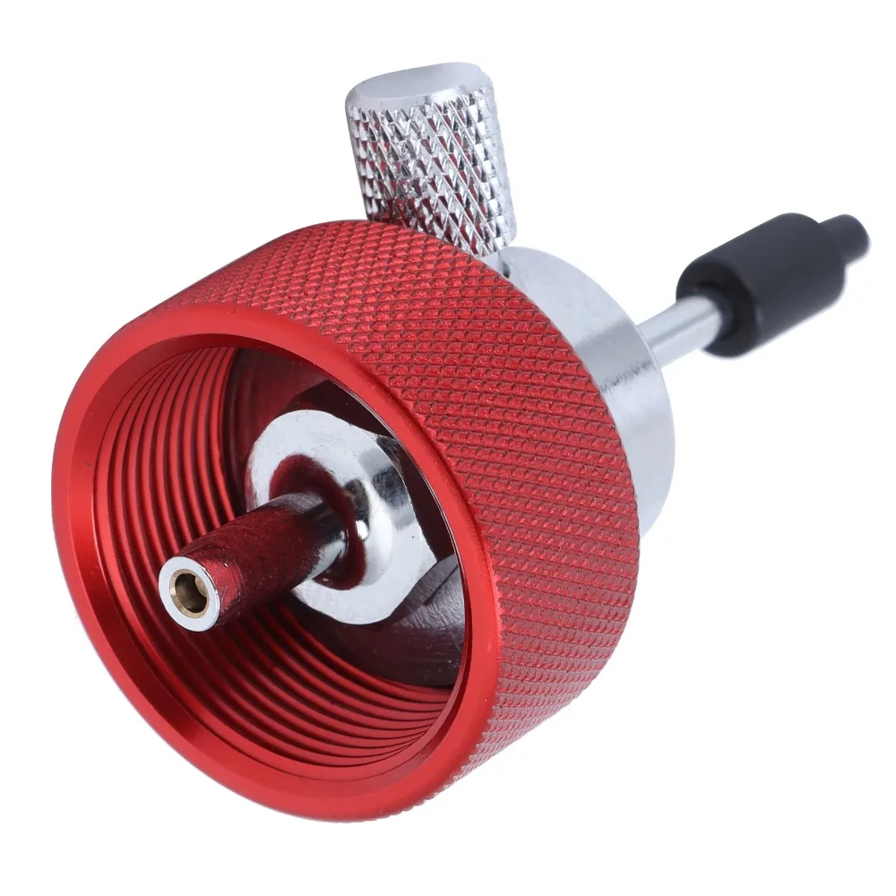 Aluminum Alloy Propane Filling Adapter Silicone Oil Port Non Leaking Gas Refill Adapter Thread Connection Propane Gas Connector