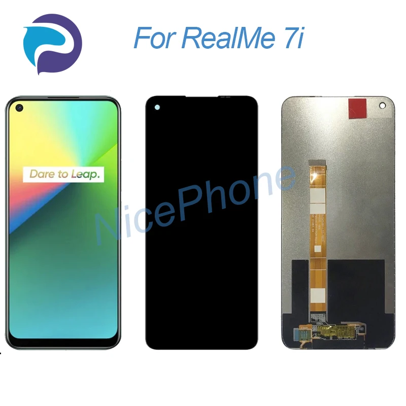 

For RealMe 7i LCD Display Touch Screen Digitizer Assembly Replacement 6.5” RMX2103 2400*1080 For RealMe 7i Screen Display LCD