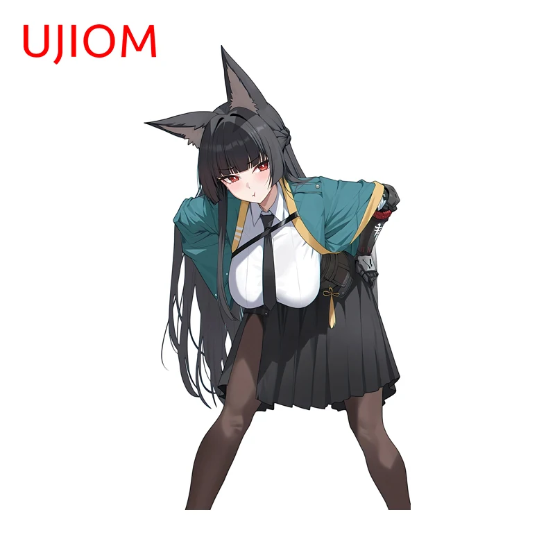 UJIOM Hoshimi Miyabi Wall Sticker Hot Alluring Zenless Zone Zero Decal High Quality Waterproof Bedroom Accessories Toys Hobbies