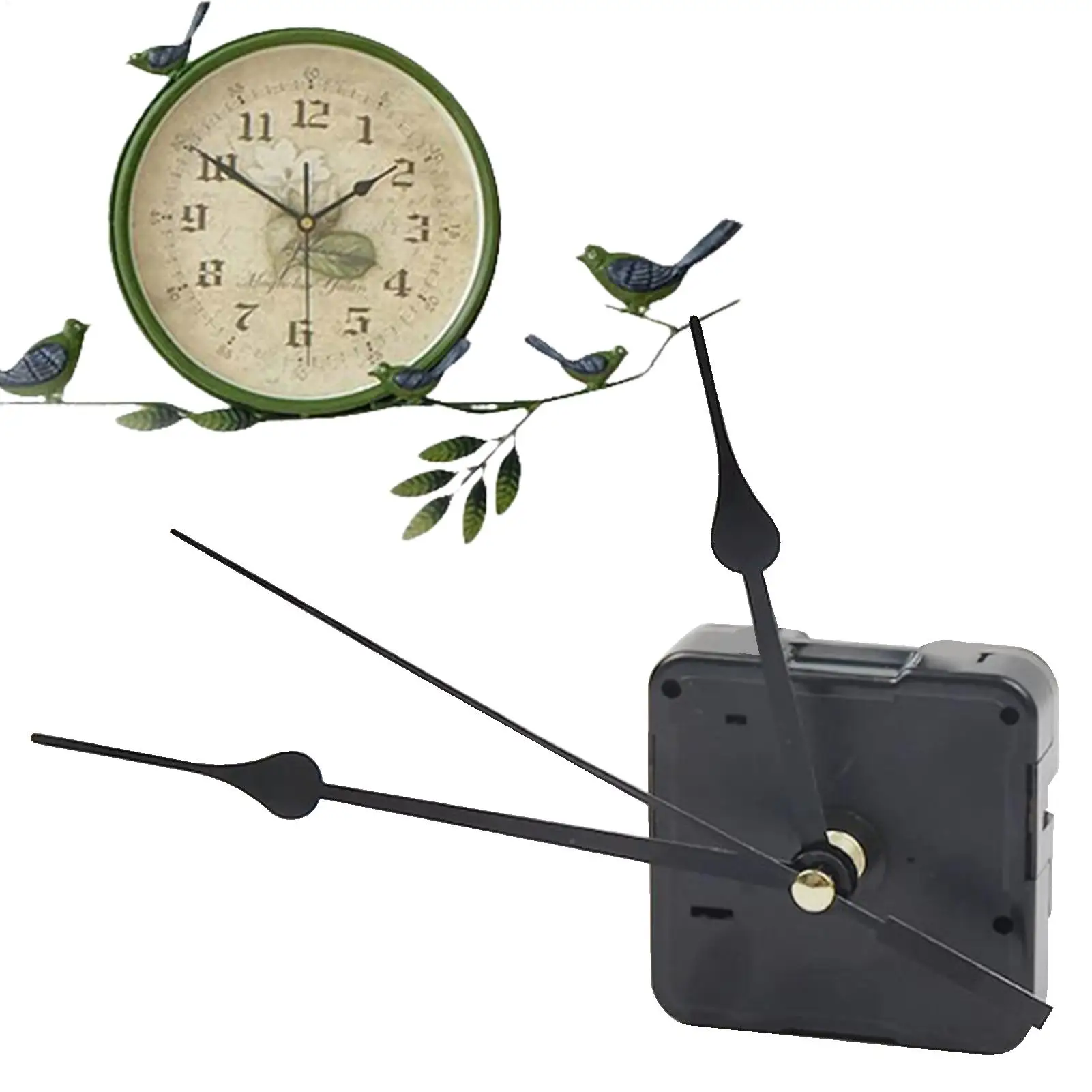 Clock Movement Silent Scanning QuartzClock Movement Wall Clock Movement Repair Parts With Hands Replacement Clock Parts