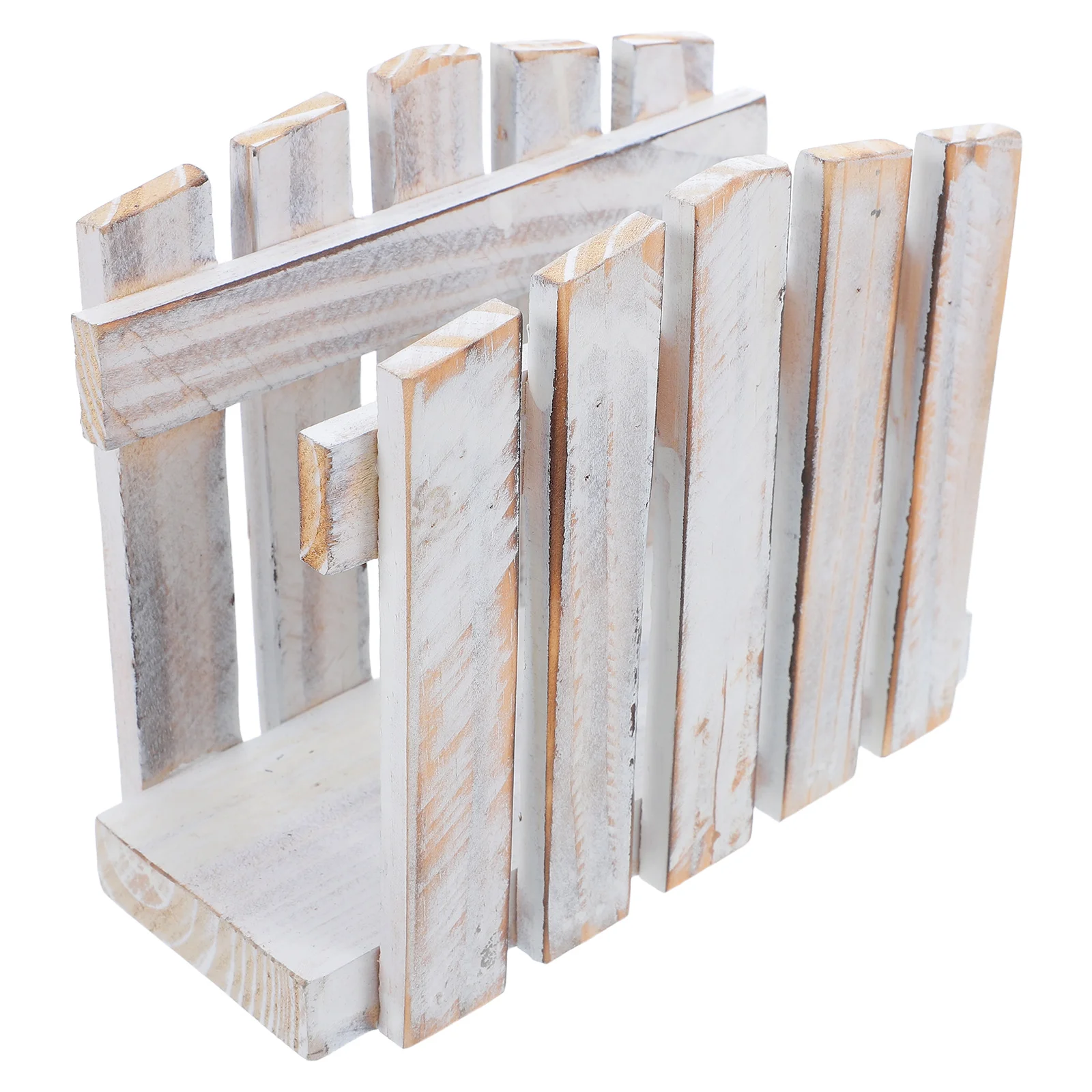 

Wooden Napkin Stand Dining Room Table Decor Farmhouse Kitchen Decorative Paper Towel Holders Dinner Holiday Rural